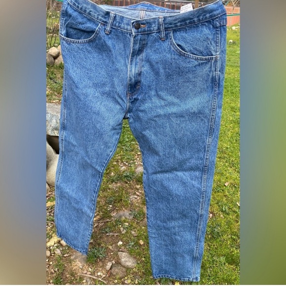 Two Pair Men's Blue Jeans Like New 36/32 - Picture 6 of 7